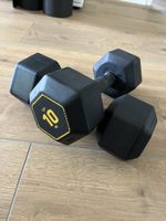 Kurzhantel Set 2x 10 kg schwarz guter Zustand