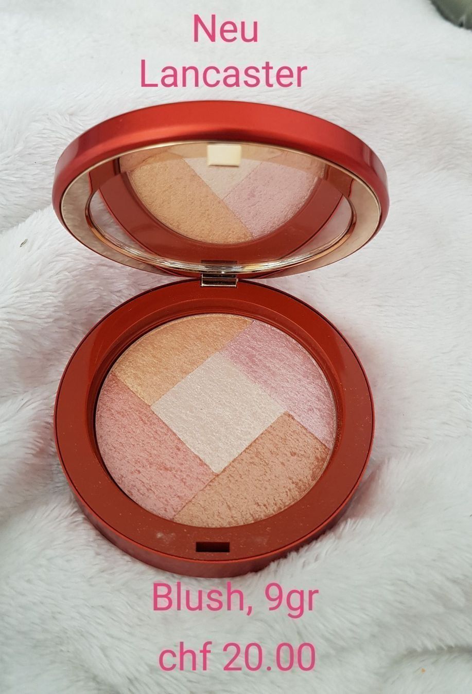 Cura del viso: Lancaster Blush – Nuovo e nell'imballaggio originale da Zug venduto da Lonelybaba