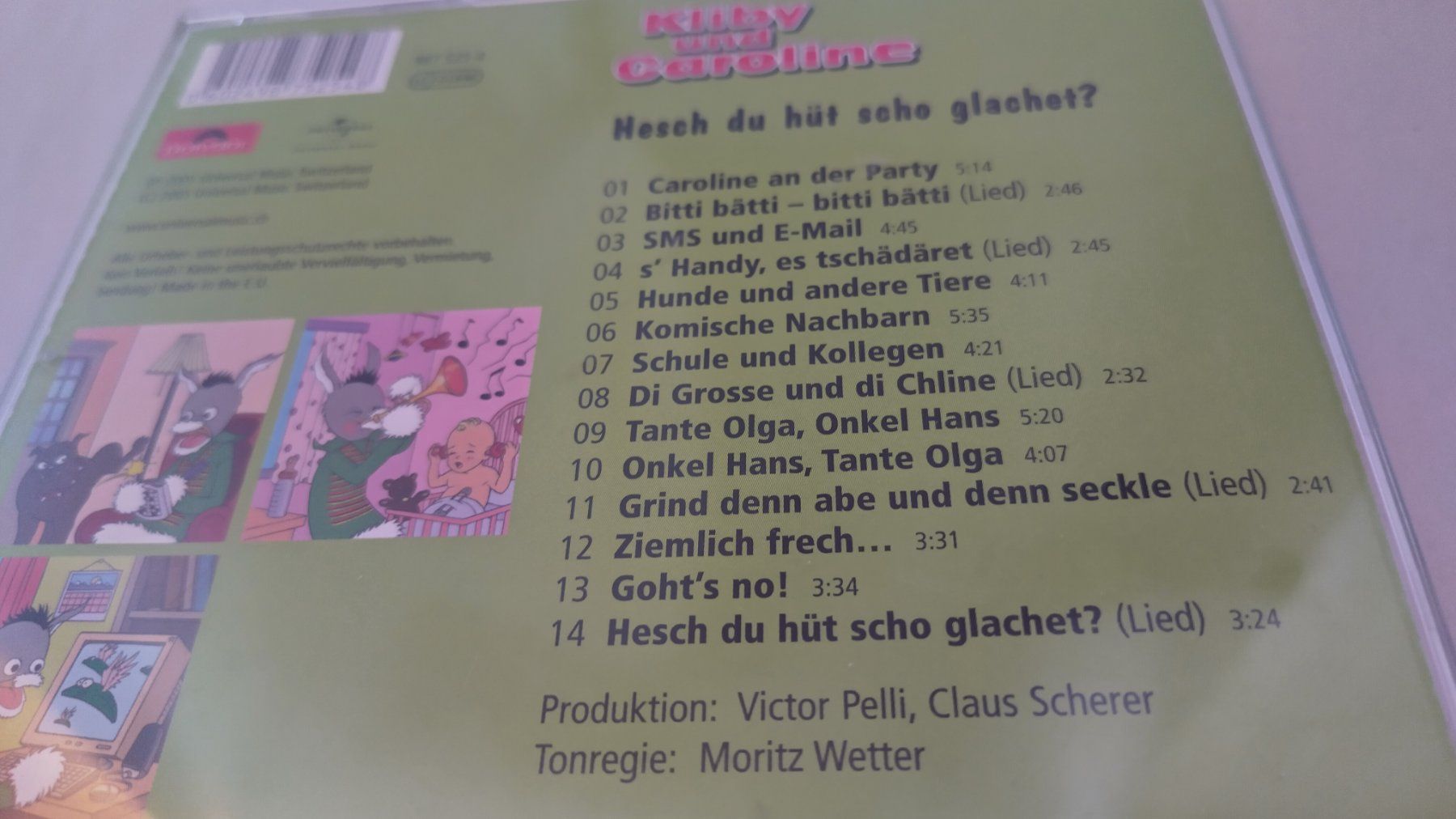 CDs: Kliby & Caroline CD 2005 - Hesch du hüt scho glachet? – Gebraucht aus Bellach von JingleJerry 3