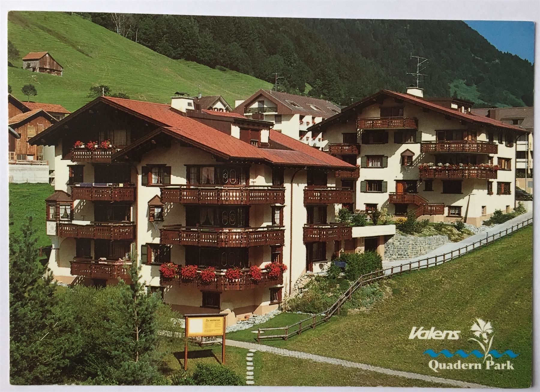 Cartoline postali: VALENS Quadern Park – Usato da Jona venduto da philajona