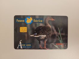 Telefonkarte Spanien "Gans"