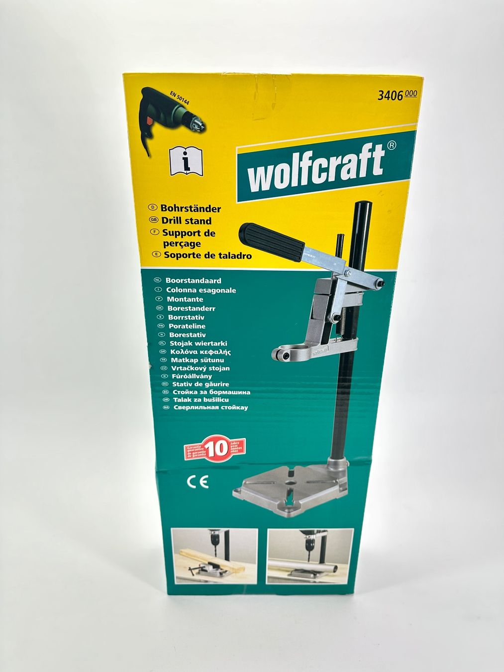 Wolfcraft Tutti gli attrezzi: Wolfcraft Bohrständer NEU – Nuovo e nell'imballaggio originale da Basel venduto da LynnundPepe 3