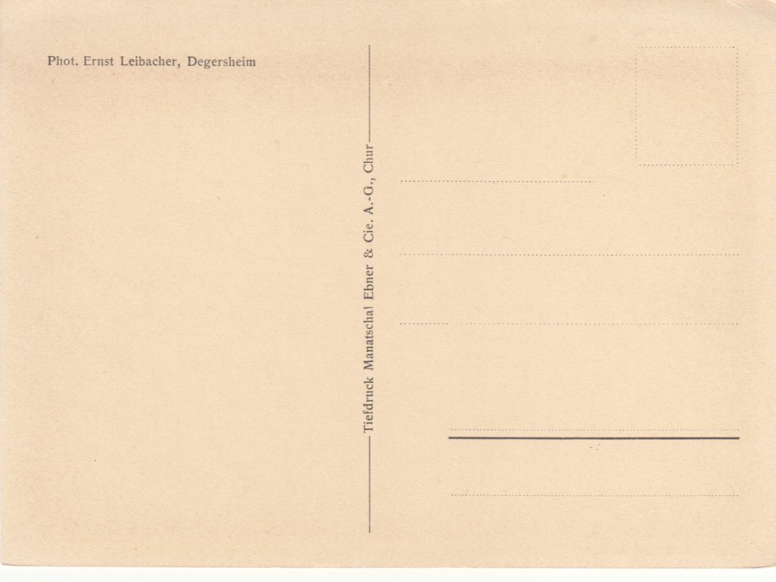 Ansichtskarten: Sentis, ca. 1940, Karte Leibacher – Gebraucht aus Bürglen TG von StampGraf 1