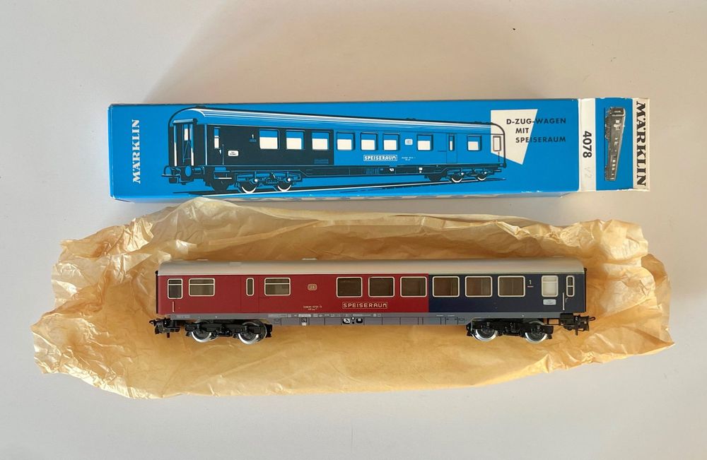 Märklin H0 4078 - DB D-Zugwagen "Kakadu" Arüm 65 (Gebraucht) In - Foto 4