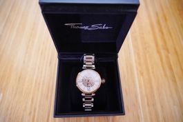 Thomas Sabo Uhr Damen mit Faltschliesse, mit Box