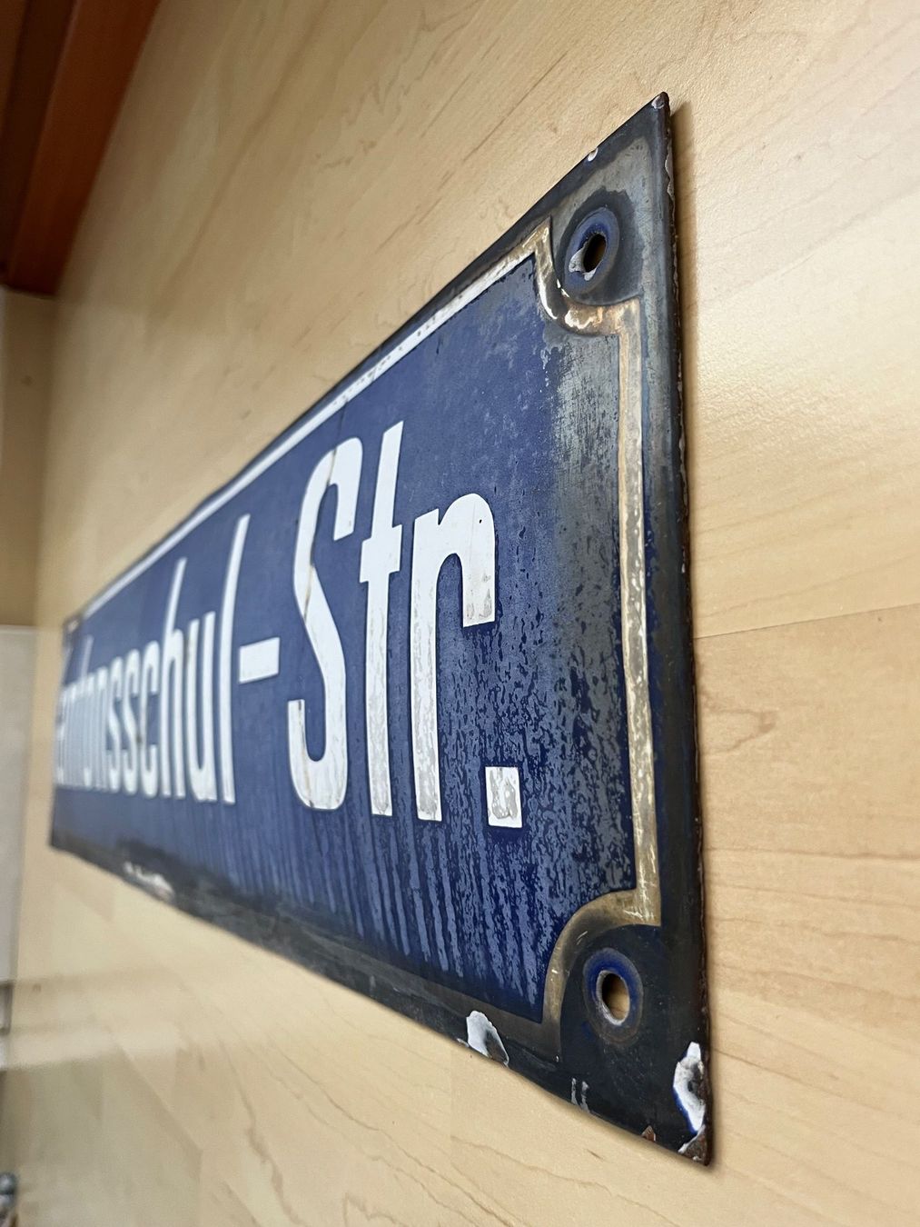 Insegne: Strassenschild Kantonsschul- Strasse – Usato da Zürich venduto da Gurkis 4