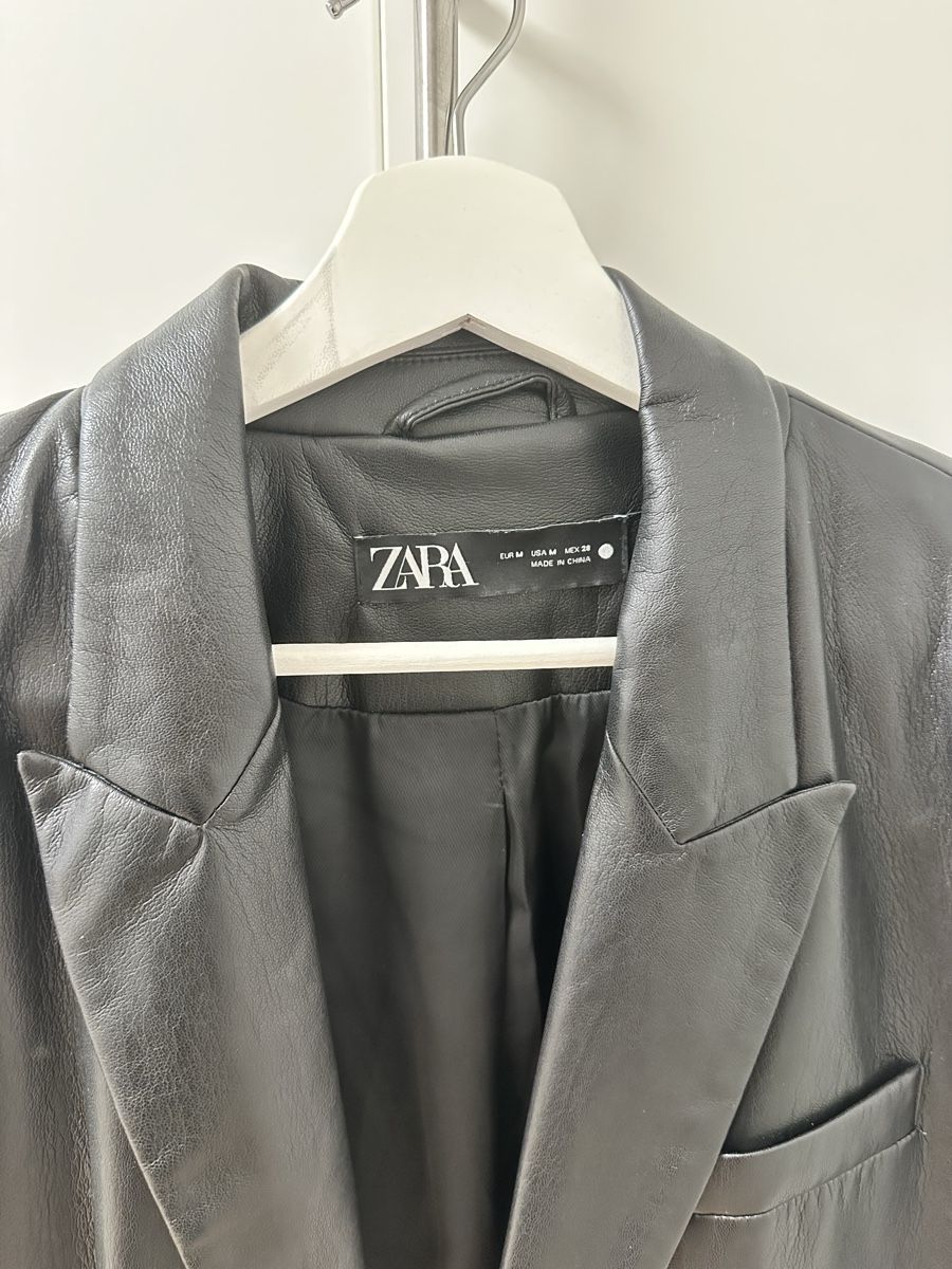 Zara Jacken: Blazer en cuir – Neu (gemäss Beschreibung) aus Sion von sar_8xmg 1