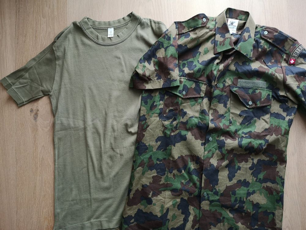 Langärmliges T-Shirt Für Männer, Army, M