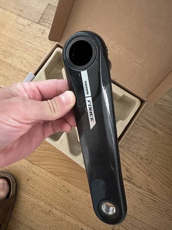 Pezzi di ricambio: Sram Force AXS Crank Arm left, 165mm, Carbon – Usato da Zug venduto da lstefano1