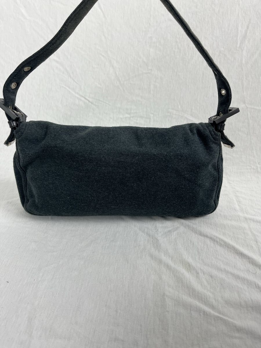 Fendi Borse da donna: Fendi Mamma Baguette Grau Cotton !! – Usato da Mörschwil venduto da ReLuxeAtelier 1