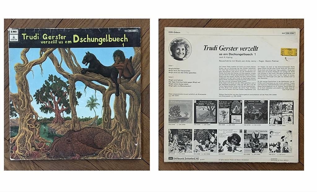 Dischi in vinile: Dschungelbuch trudi gerster – Usato da Basel venduto da dietschy77