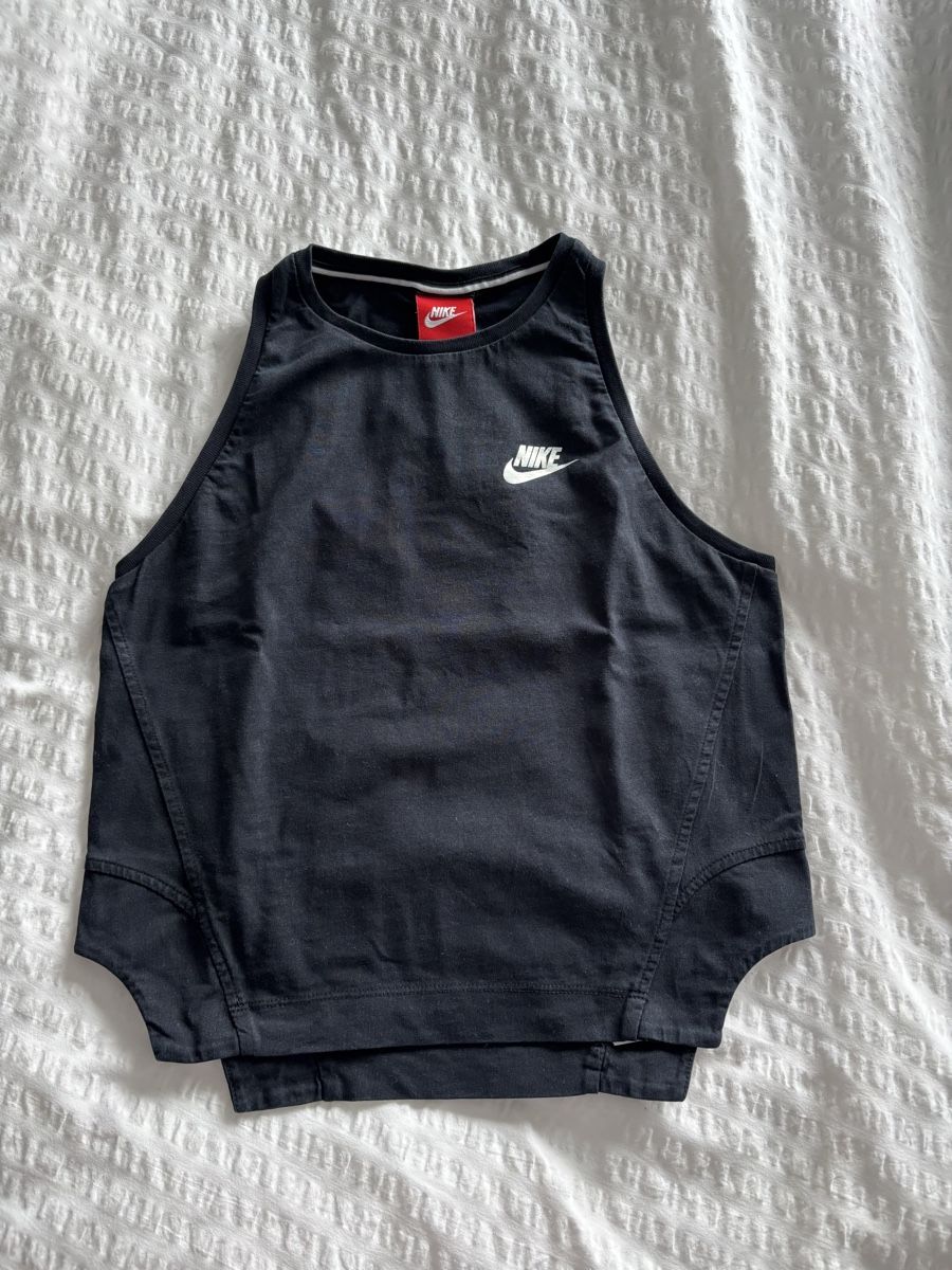 Nike Top: Nike "Just Do It" Tank Top, Black, XS – Usato da Dübendorf venduto da eli_dt6x
