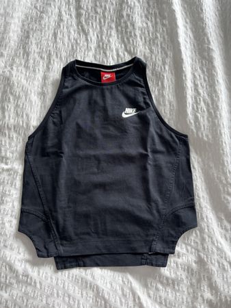 Nike "Just Do It" Tank Top, Black, XS