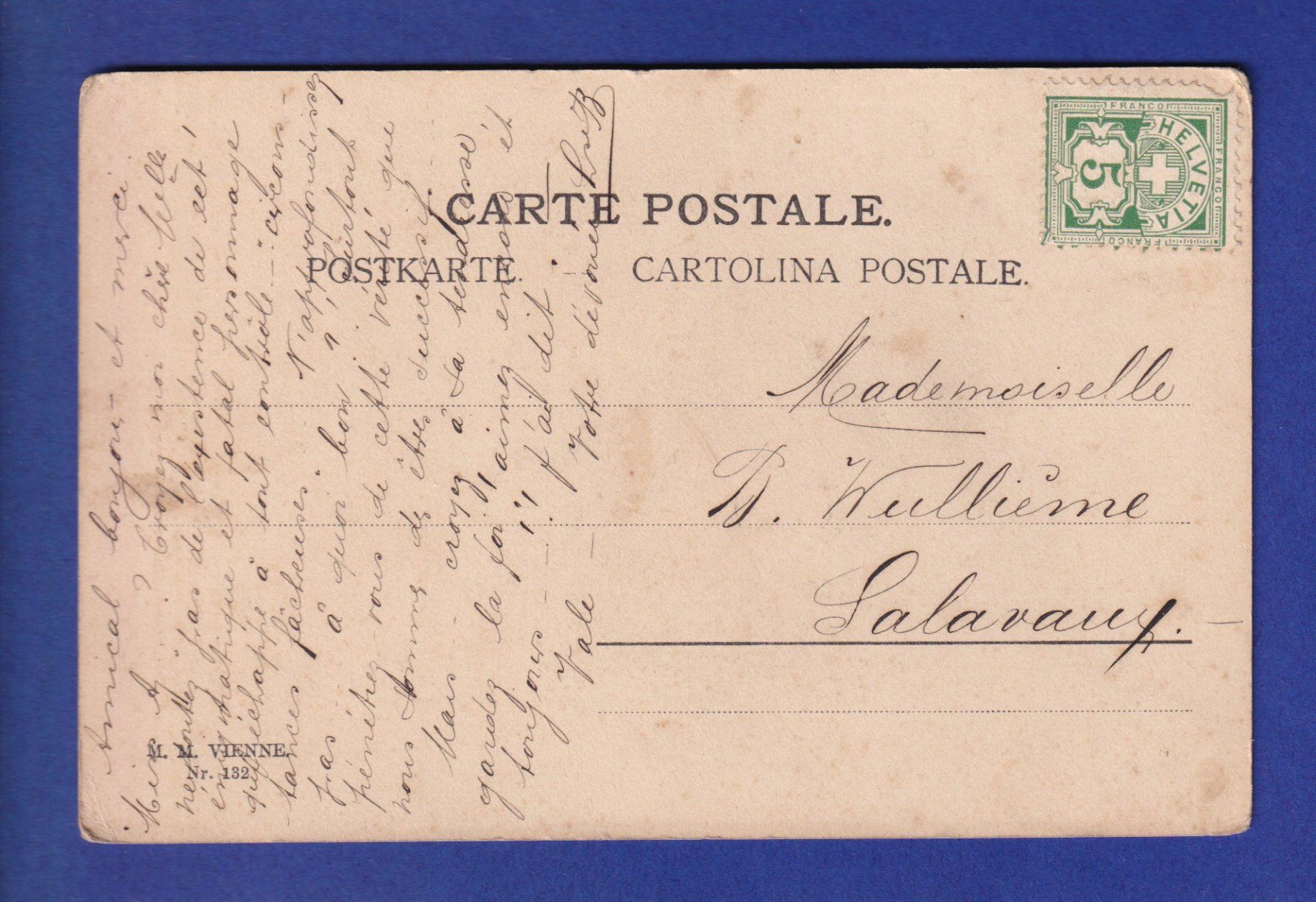 Cartoline postali: CHAT - Portraits – Usato da Pully venduto da nicecards-shop 1