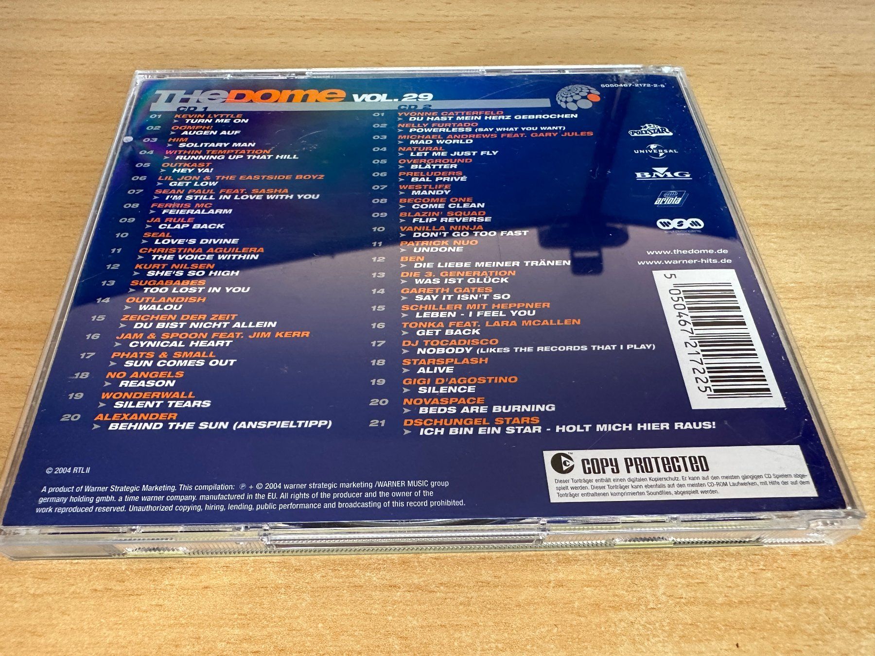 CD: Various – The Dome Vol. 29 - 2 CD – Usato da Rikon im Tösstal venduto da Alpenmutz 1