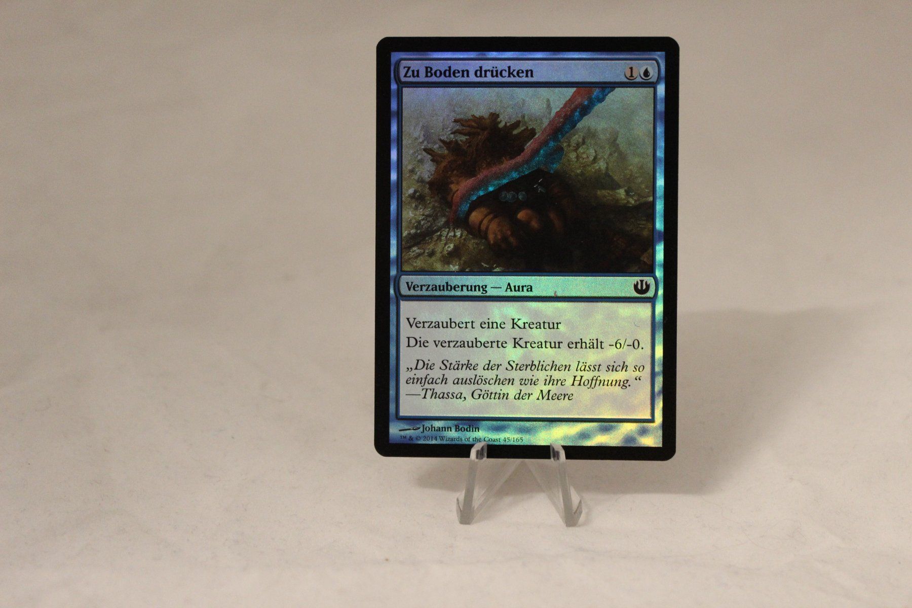 Magic The Gathering Carte collezionabili: Zu Boden drücken Foil - Magic – Usato da Dulliken venduto da Sefty