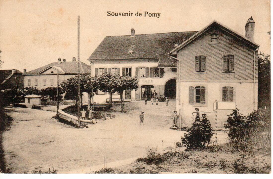 Cartes postales: Souvenir de Pomy 1907 – D'occasion à Wolhusen par Curver9