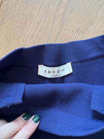 Sandro Blue Skirt