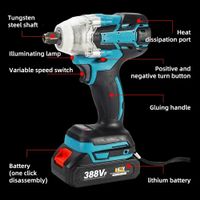 Avvitatore elettrico a batteria 520N.m chiave elettrica