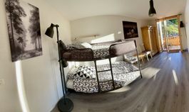 Jolie lit superposé Ikea TUFFING, metal + 2 matelas inclus