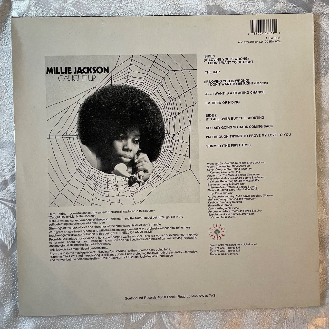 Schallplatten: MILLIE JACKSON - CAUGHT UP – Gebraucht aus Zürich von  1