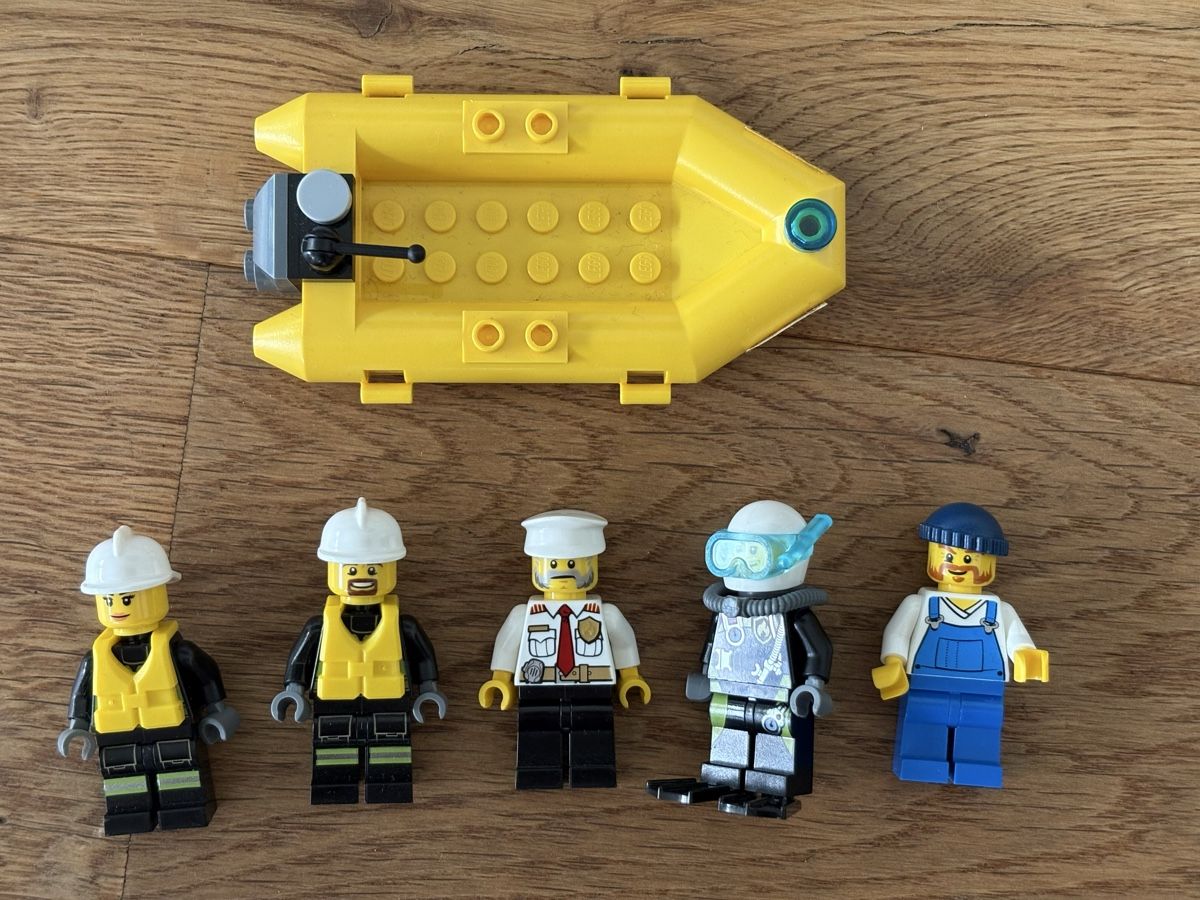 Lego Giocattoli: Lego City, Feuerwehrschiff, 60109 – Usato da Horgen venduto da Rafnaf 4