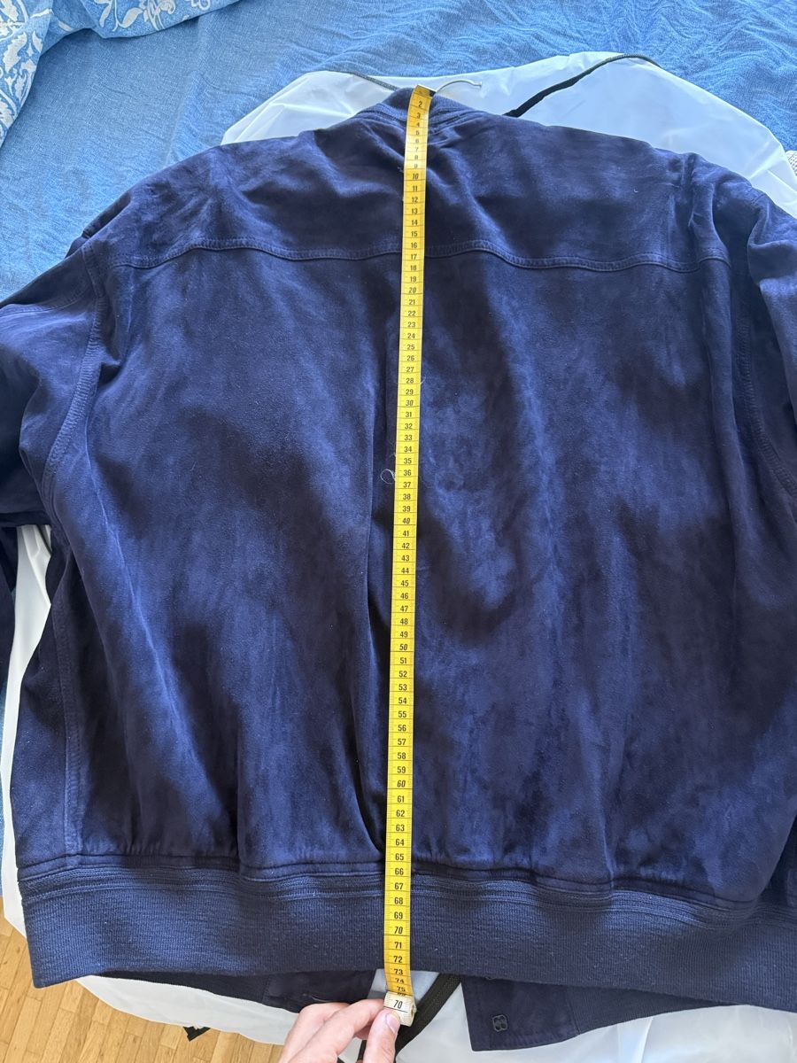 Zegna Jacken: Zegna Suede Jacket Navy – Gebraucht aus Genève von SG_73 5