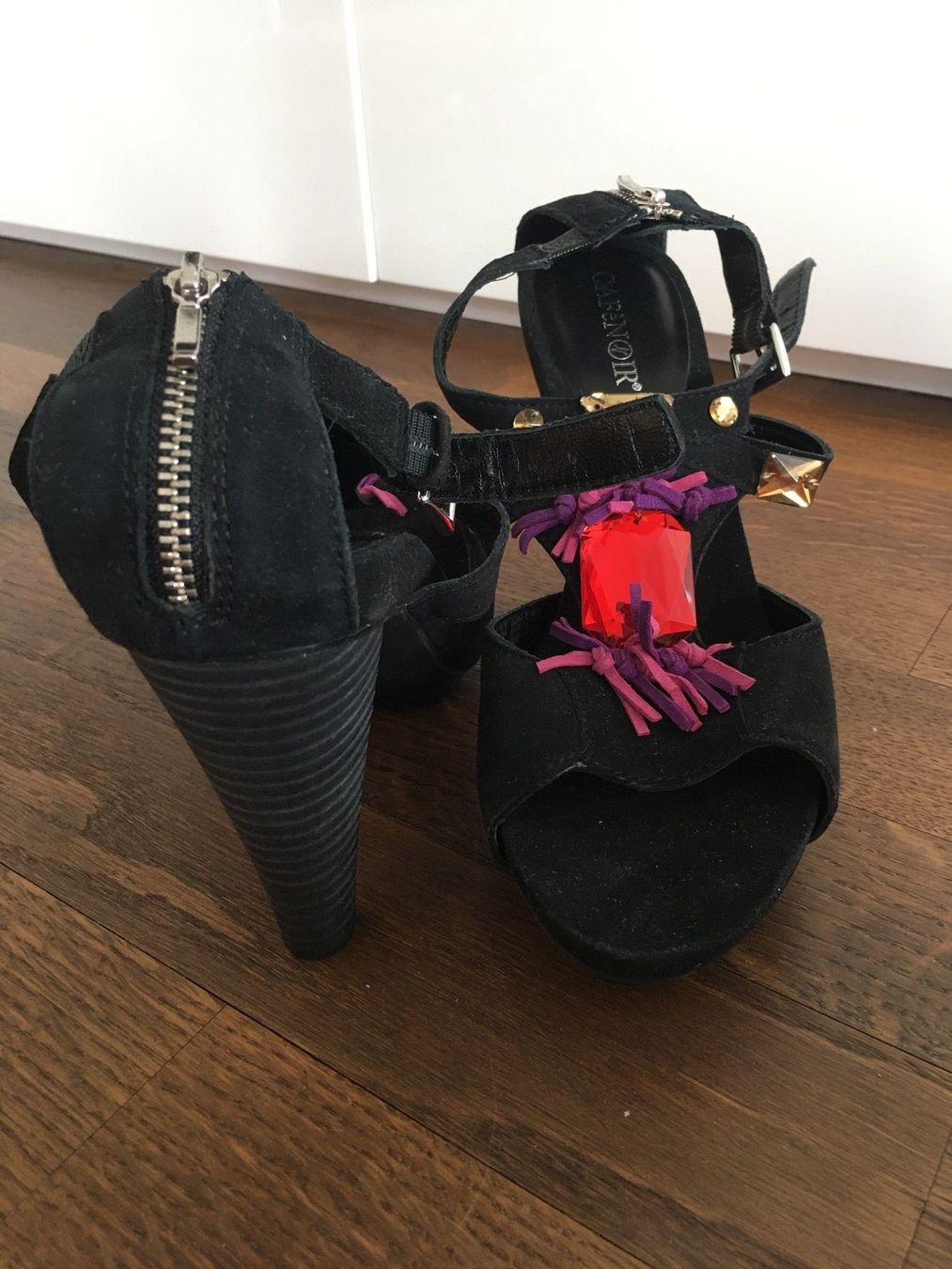 Scarpe da donna: MEGA TREND PUMPS-SCHWARZ-CAFÉ NOIR-GR.40 – Usato da Baar venduto da hasenfrau15 2
