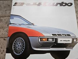 Porsche 924 Turbo Prospekt 1979  xx