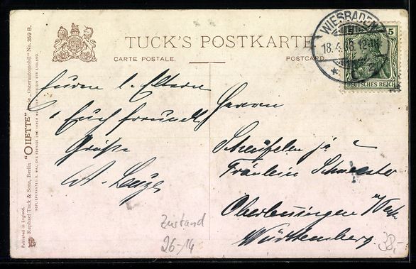 Cartoline postali: Künstler-AK Osterautomobil, 1908 – Usato da Berlin venduto da bartko-reher 1