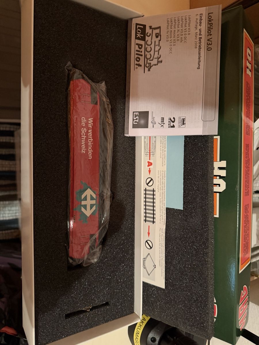 Hag Modellini di ferrovie: HAG Re 460 HO Lok WS digital – Usato da Regensdorf venduto da Basc 3
