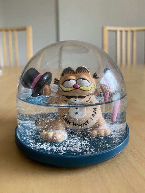 Schneekugel Garfield „I am what I am“ (Gebraucht) in Aadorf für CHF 5 ...