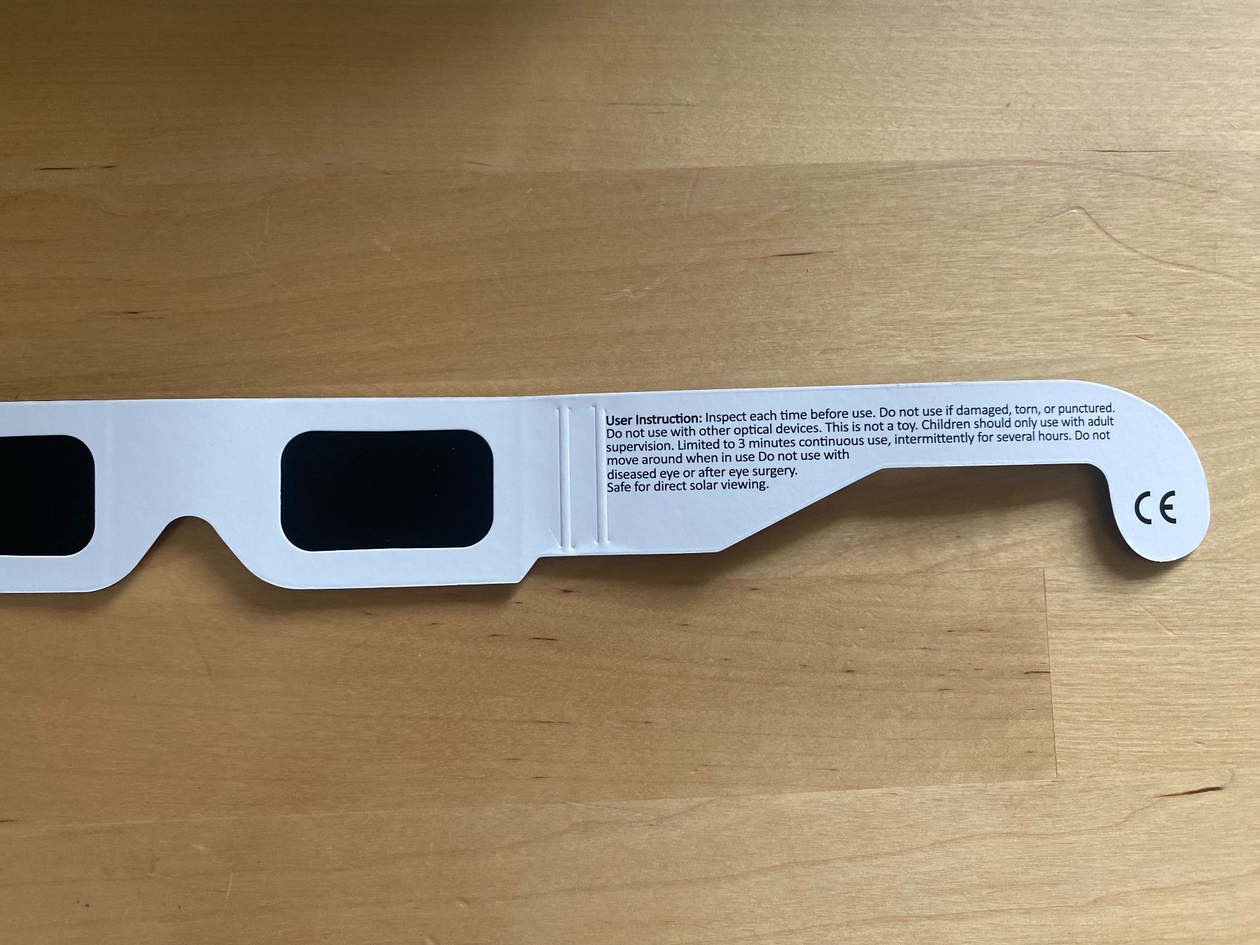 Brillen & Gläser: Sonnenfinsternis Schutzbrille – Gebraucht aus Spiez von rei_9lj7 1