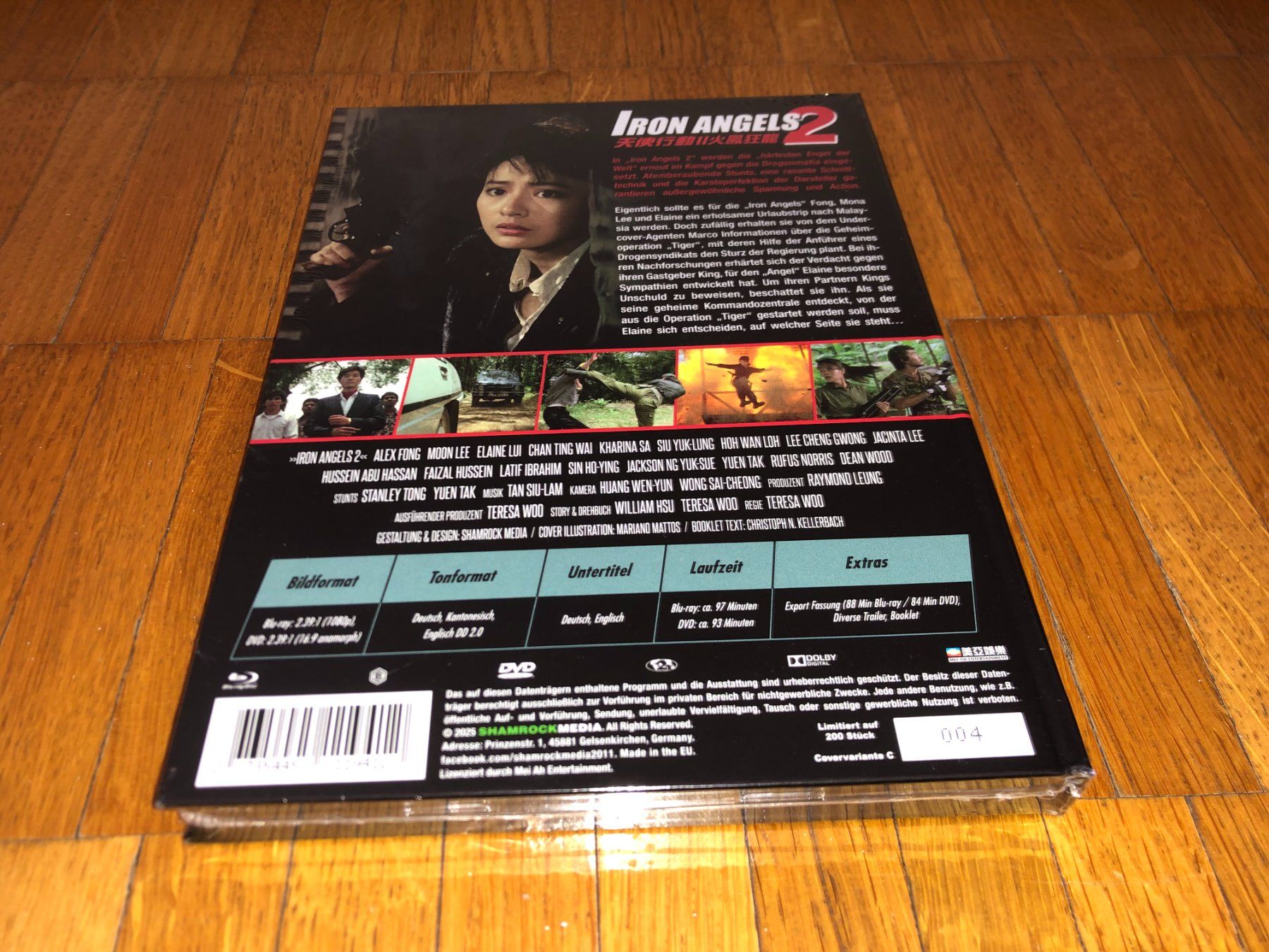 Tutti i DVDs: Iron Angels 2- MEDIABOOK - C - UNCUT – Nuovo e nell'imballaggio originale da Basel venduto da havsok 1