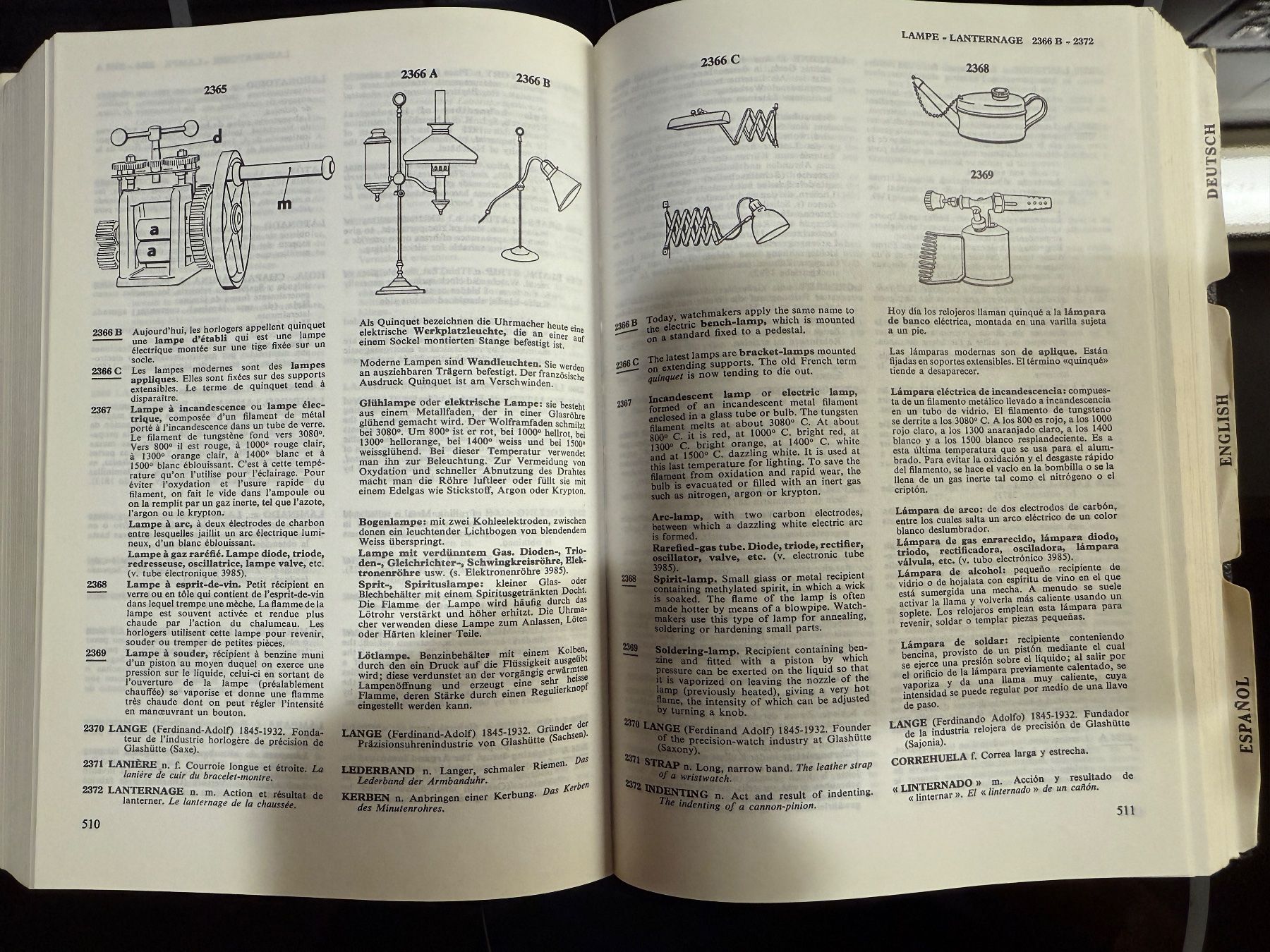 Bücher: Dictionnaire de l'horlogerie – Gebraucht aus Vernier von T3life 2