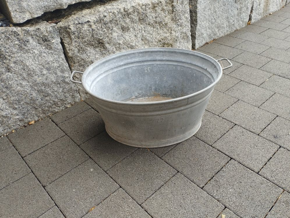 Metallwanne Züber Kaufen auf Ricardo