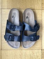 Blaue Sandalen Gr. 37 ähnlich wie Birkenstock