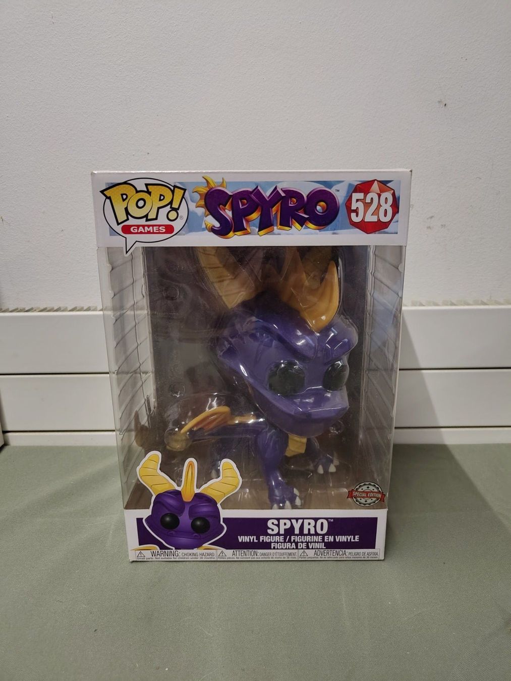 Funko Statuette: Funko POP! Spyro 528 SE - Spyro – Nuovo e nell'imballaggio originale da Saxon venduto da dan_drn5