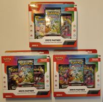 3x Pokémon Erste Partner Illustrations Kollektion Serie 2 DE