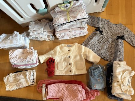 Baby-Kleiderpaket Gr. 67 cm / ca. 6 Monate – Petit Bateau