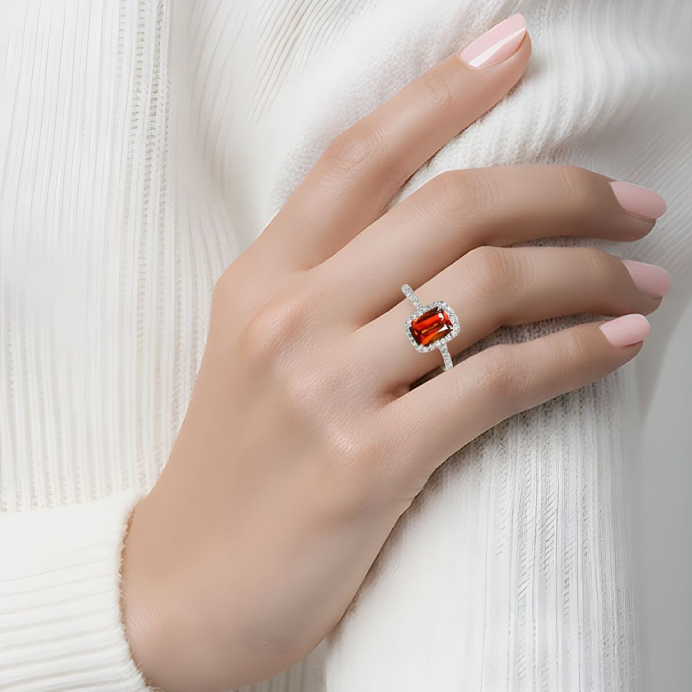 Anelli: Zircon-Ring 14k Weissgold 2,20ct – Nuovo e nell'imballaggio originale da Illnau venduto da Juwelier_Mahler_GmbH 1