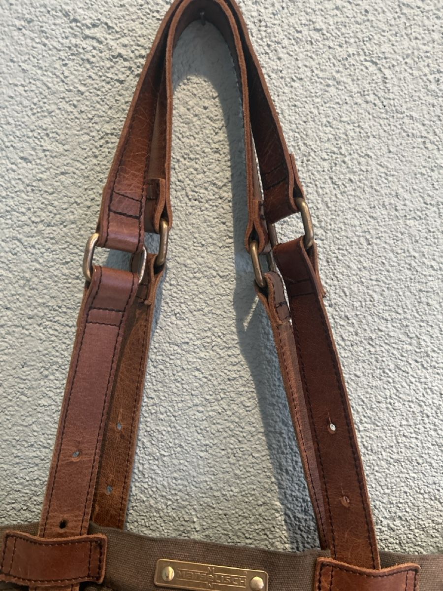 Margelisch Taschen: Margelisch Segeltuchtasche mit Lederdetails – Gebraucht aus Herisau von Renee30 5