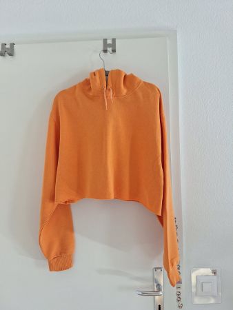 Kapuzenpullover H&M Divided orange Grösse M