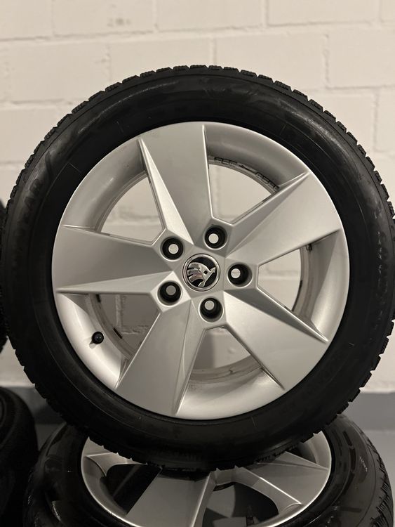 Stilvolle Alufelgen Skoda Octavia Ebenbild
