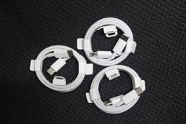 3x HighSpeed USB-C Ladekabel Datenkabel für iPhone 15 16 17