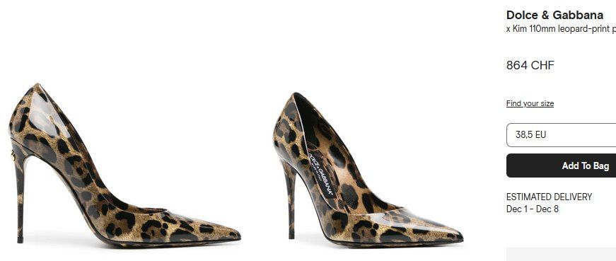 Dolce & Gabbana Damenschuhe: Dolce & Gabbana Pumps .40,5 – Gebraucht aus Collonges von arashee 2