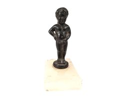 Souvenir-Figurine aus Metall, Manneken Pis