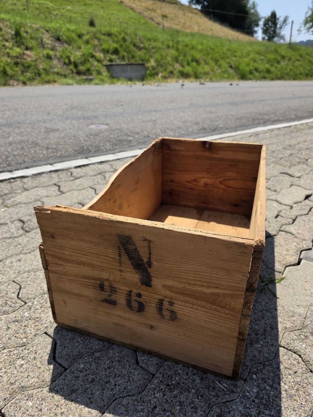 Casse di trasporto: Kiste "Cailler - Schweizer Milchschokolade" – Usato da Uster venduto da Cruleye 5
