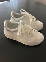 Tamaris Braut-Sneaker / Hochzeitsschuhe – Weiss/Silber Gr.37