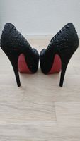 Schwarze High Heels, Grösse 37